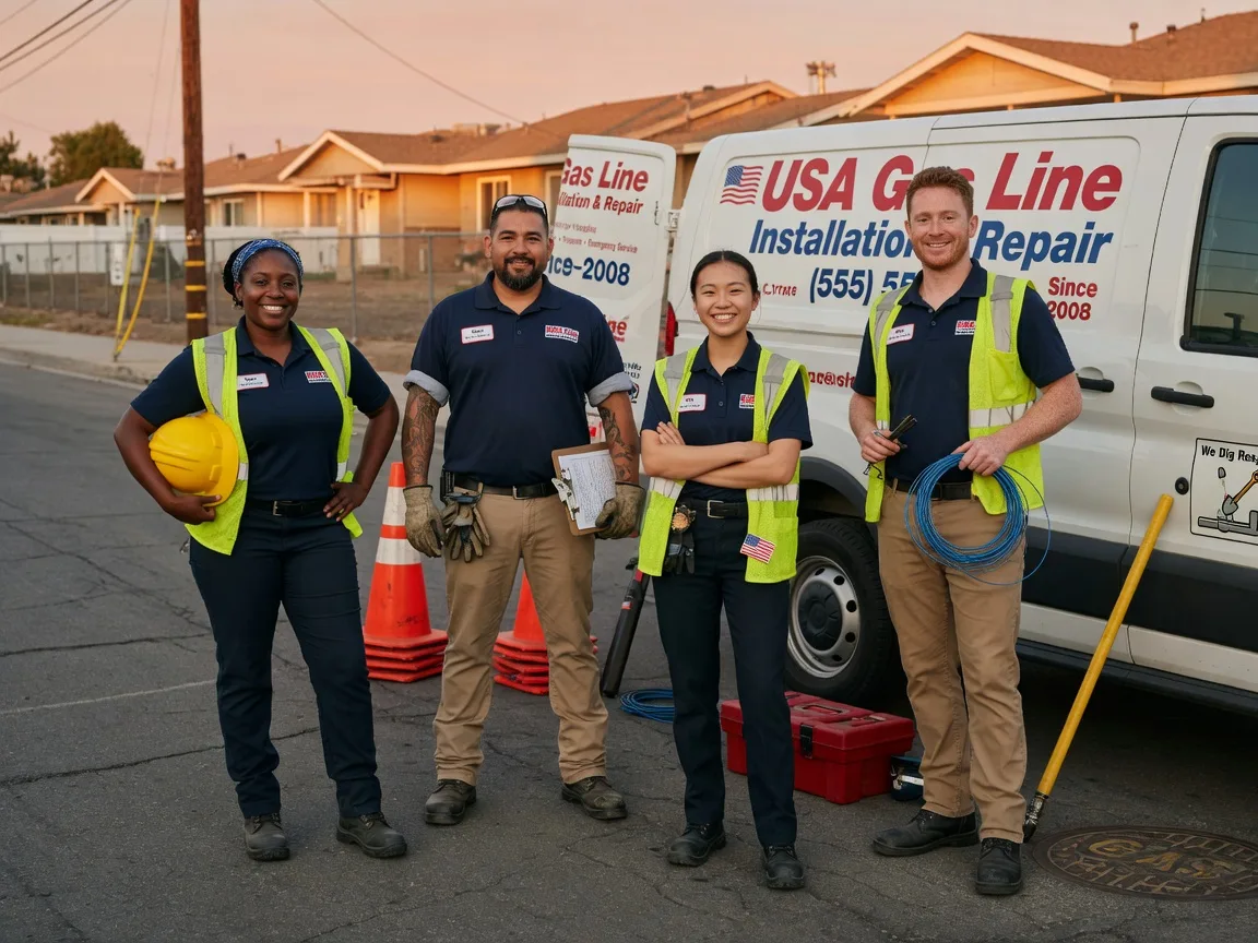 Gas Line Installation company in Weston, PA